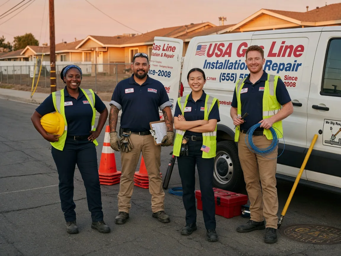 Gas Line Installation company in East Dixfield, ME